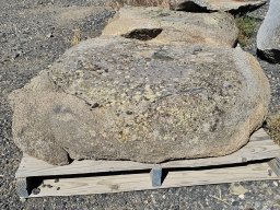 Elkhorn Granite Lichen Boulder